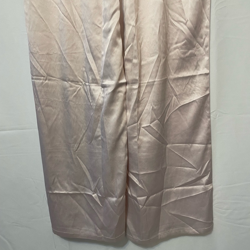 BCBGMaxAzria Satin Pants Light Violet Women’s Large - Picture 9 of 9